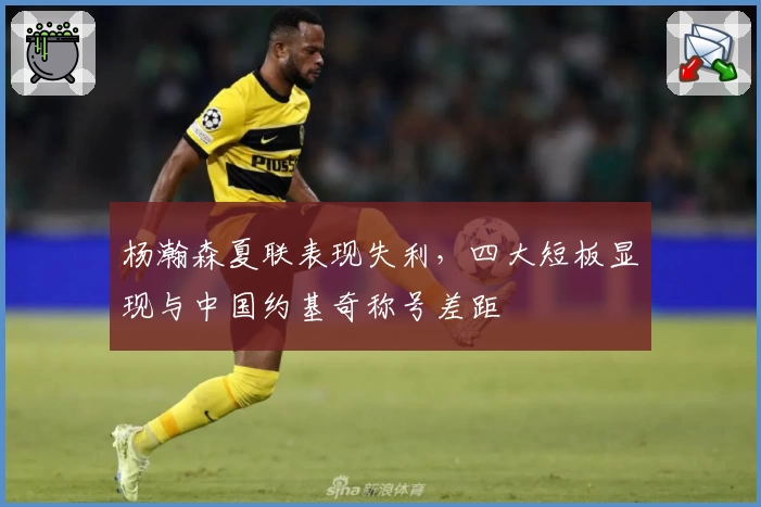 杨瀚森夏联表现失利，四大短板显现与中国约基奇称号差距